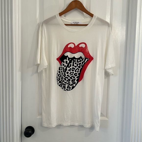 Daydreamer Tops - Daydreamer for Free People Rolling Stones tee shirt